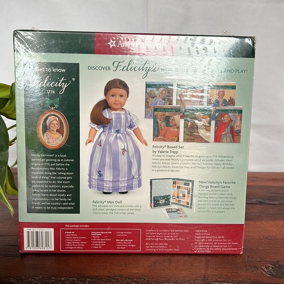 American Girl Felicity's 6-Book Set + Mini Doll - Picture 5 of 7